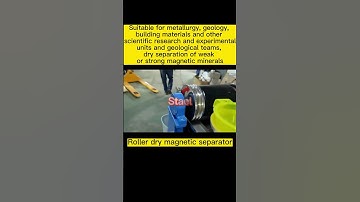 roller dry magnetic separator