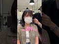 面長さんにオススメなショート！ #美容室 #カット #ショートカット