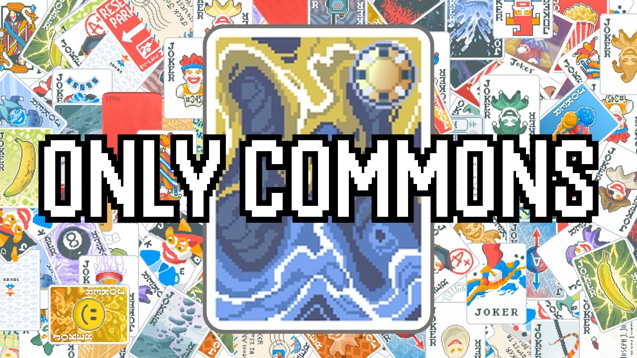 Balatro But My Jokers Must Be COMMON (Gold Stake)