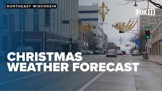 Christmas 2025 travel weather forecast for Green Bay, Appleton, Oshkosh