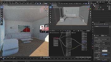 OCTANE - Lesson 08 - PBR Material and Textures, Toon, Hand Drawin, Map, TV Screen, Picture, Parquet