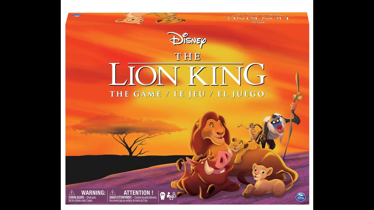 Обзор настольной игры "Король лев" - YouTube