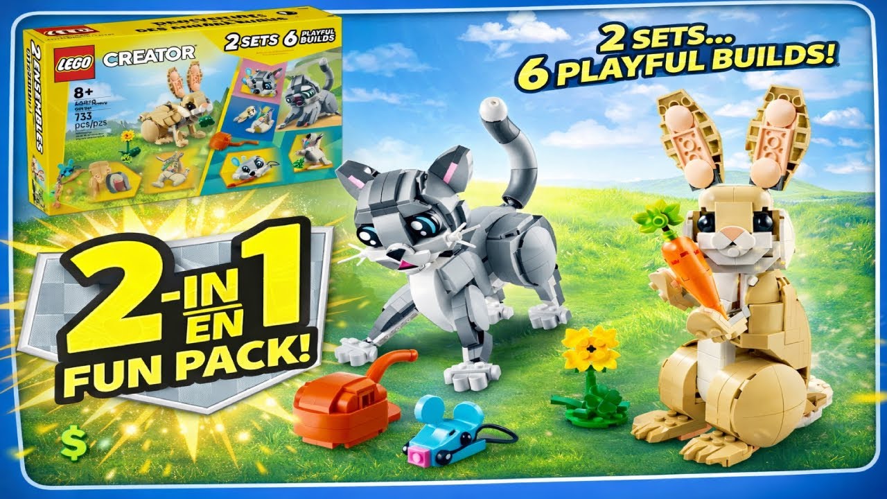 Creator - Animal Lover's Gift Set - Product Collection LEGO instructions