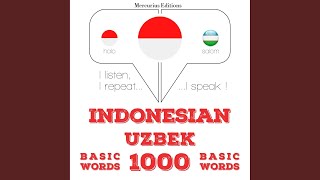 Chapter 2.19 - 1000 kata penting dalam Uzbek - JM Gardner