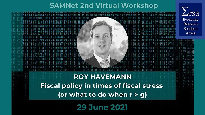 Session 4: Roy Havemann - Fiscal policy in times o...