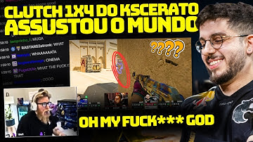 REAÇÃO DOS GRINGOS COM CLUTCH 1X4 DO KSCERATO E COM A FURIA CAMPEÃ (NOVAMENTE)