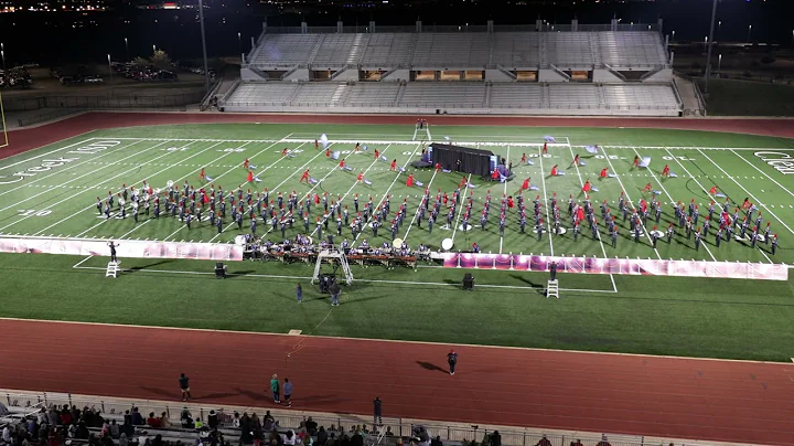 Dawson Eagle Band UIL Area Finals Performance October 29, 2022