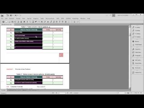 FrameMaker and Word: Multi-page Tables, Header/Footer rows