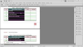 Framemaker And Word Multi-Page Tables, Headerfooter Rows