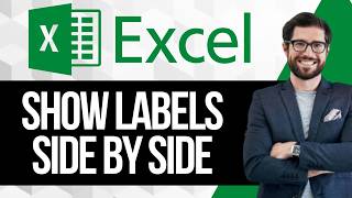 How To Show Labels Side by Side in Excel Pivot Table