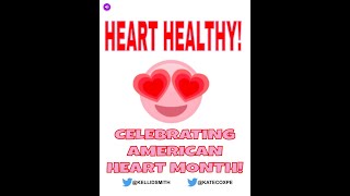February- Celebrating Heart Month with Heart Healthy Food Tabata Workout!