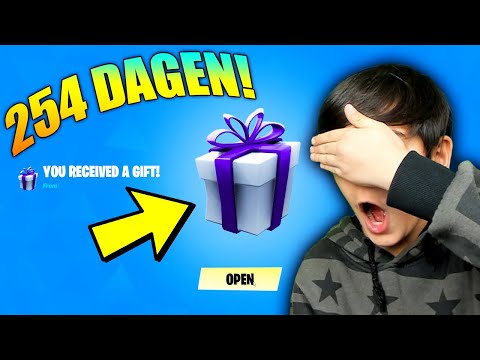 broertje logt na 254 dagen weer in op zijn fortnite account...