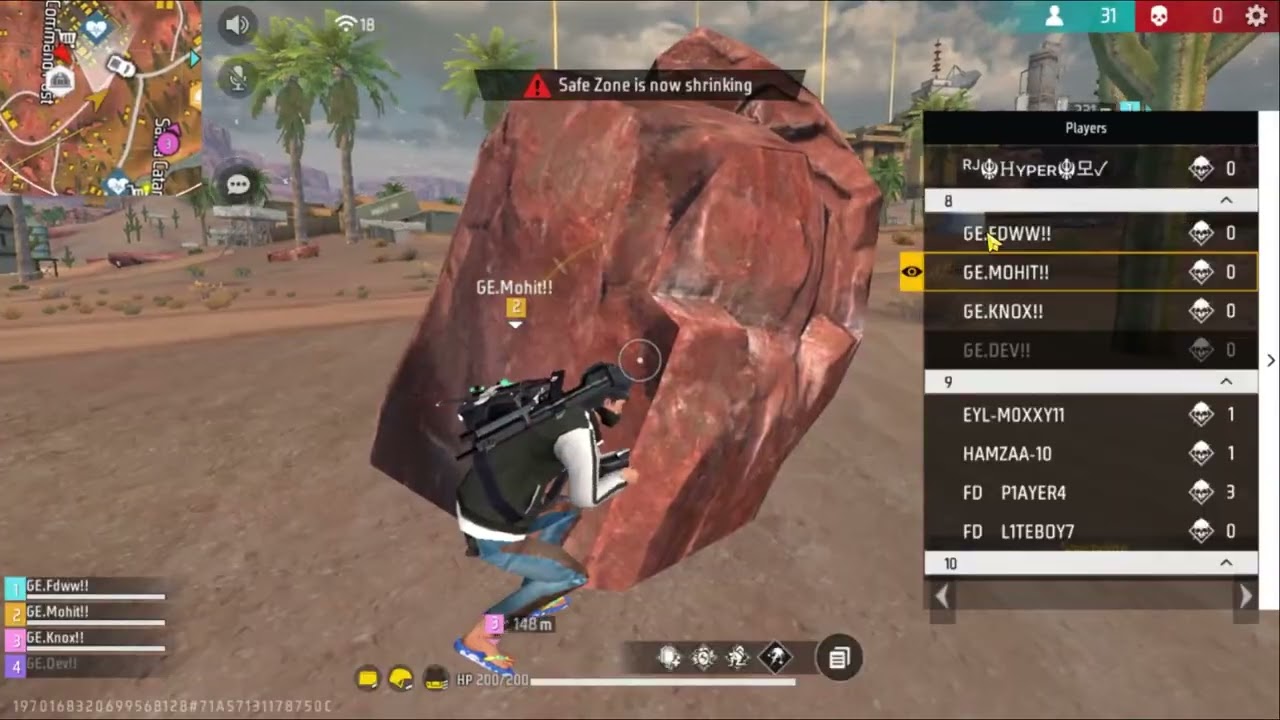 Pushing to Heroic in One Day 😱 | Free Fire Ranked Grind 🔥