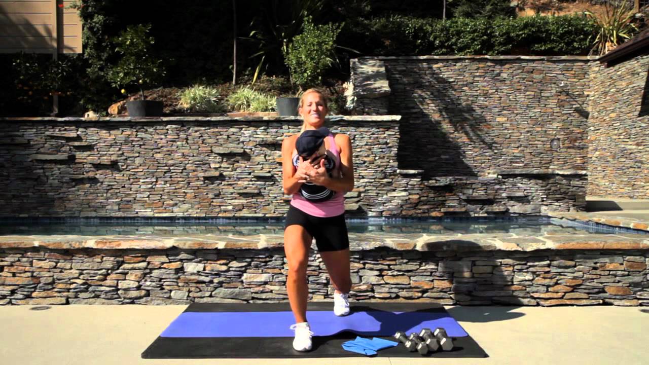 Postnatal Workout Video. Clip 4
