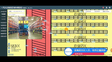 UWB RTLS Warehousing Logistics Location Tracking Forklift Stock Worker