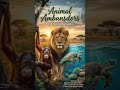 Meet the Animal Ambassador: Advocating for Wildlife Conservation #shortvideo #viralvideo #subscribe