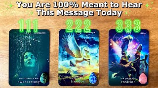 You Are % Meant to Hear This Today  Timeless Pick a Card Reading