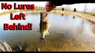 Early Spring Largemouth Bass Fishing Lure #fishing #liplesscrankbait by beefjerkystyle 82 views 3 years ago 22 minutes