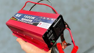 12v lên 220v sóng sin chuẩn chưa bao giờ rẻ đến thế AE ạ !