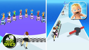 Baby Stack - Gameplay Walkthrough - All Levels (IOS, Android)