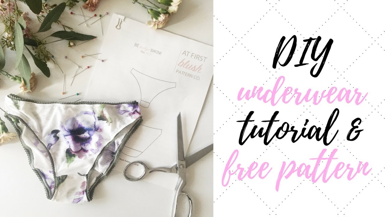 Sew Underwear with a Free Panties Pattern 