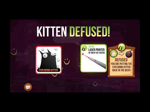 Exploding Kittens! Streaking deck gameplay (1)