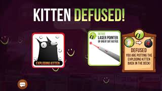 Exploding Kittens! Streaking deck gameplay (1)