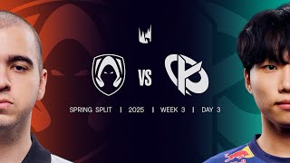 TH v KC | 2025 LEC Spring | Week 3 Day 3 | Team Heretics vs. Karmine Corp Game 3