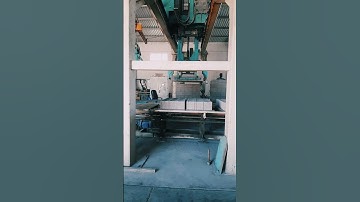Automatic Block Cubing Machine Demo #smartblockline #concreteblocks #manufacturing