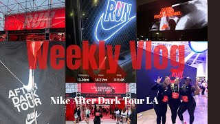 NIKE  AFTER DARK TOUR + my very first half marathon @nike Expo & MORE!!!