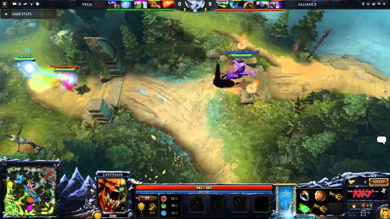 Alliance vs Vega - Game 3 (Nanyang Championships 2015 - EU Playoffs)