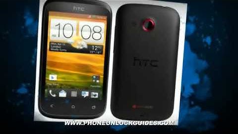 How to unlock HTC Desire C Easy Tutorial