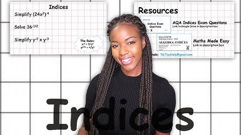 Fractional and Negative Powers | Laws of Indices Part 2 | Index notation | GCSE Higher Maths