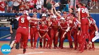 Oklahoma vs. Texas: 2022 Women's College World Series finals Game 2 highlights