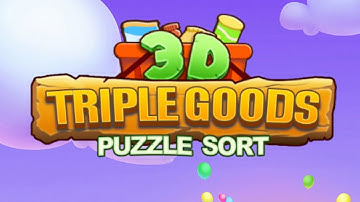 Triple Goods 3D-Puzzle Sort Gameplay Android