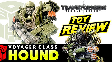 The Last Knight Voyager HOUND: TFReview16 Transformers Review
