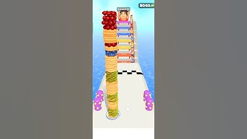 Pancake Run 🥞🌈  | Gameplay Walkthrough All Max Levels #shorts #pancakerun