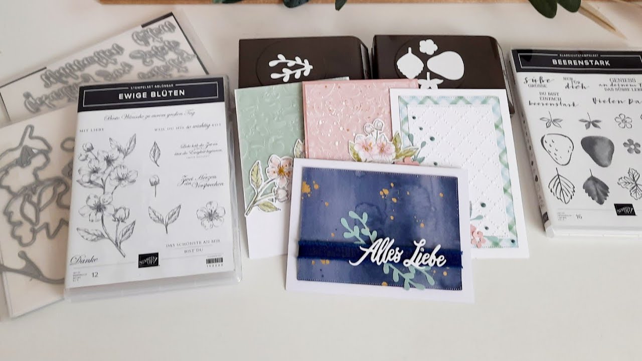 Bastelhaul, Ausverkauf Stampin up, 4 Kartenideen, Karten basteln