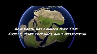How Earth Has Changed Over Time: Fossils, Plate Tectonics, and Superposition