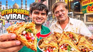 Eating Uttar Pradesh Viral Street Food for 24 Hours