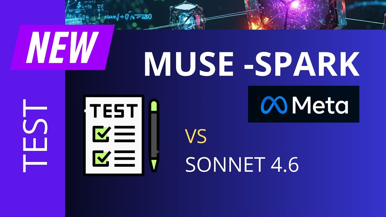 Test: Meta's MUSE-SPARK vs SONNET 4.6 on Reasoning