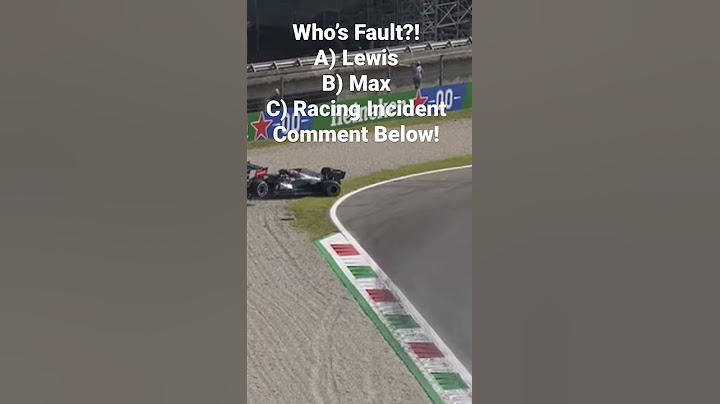 Max and Lewis Crash! Who’s at Fault?! #f1 #f1crash #f1shorts