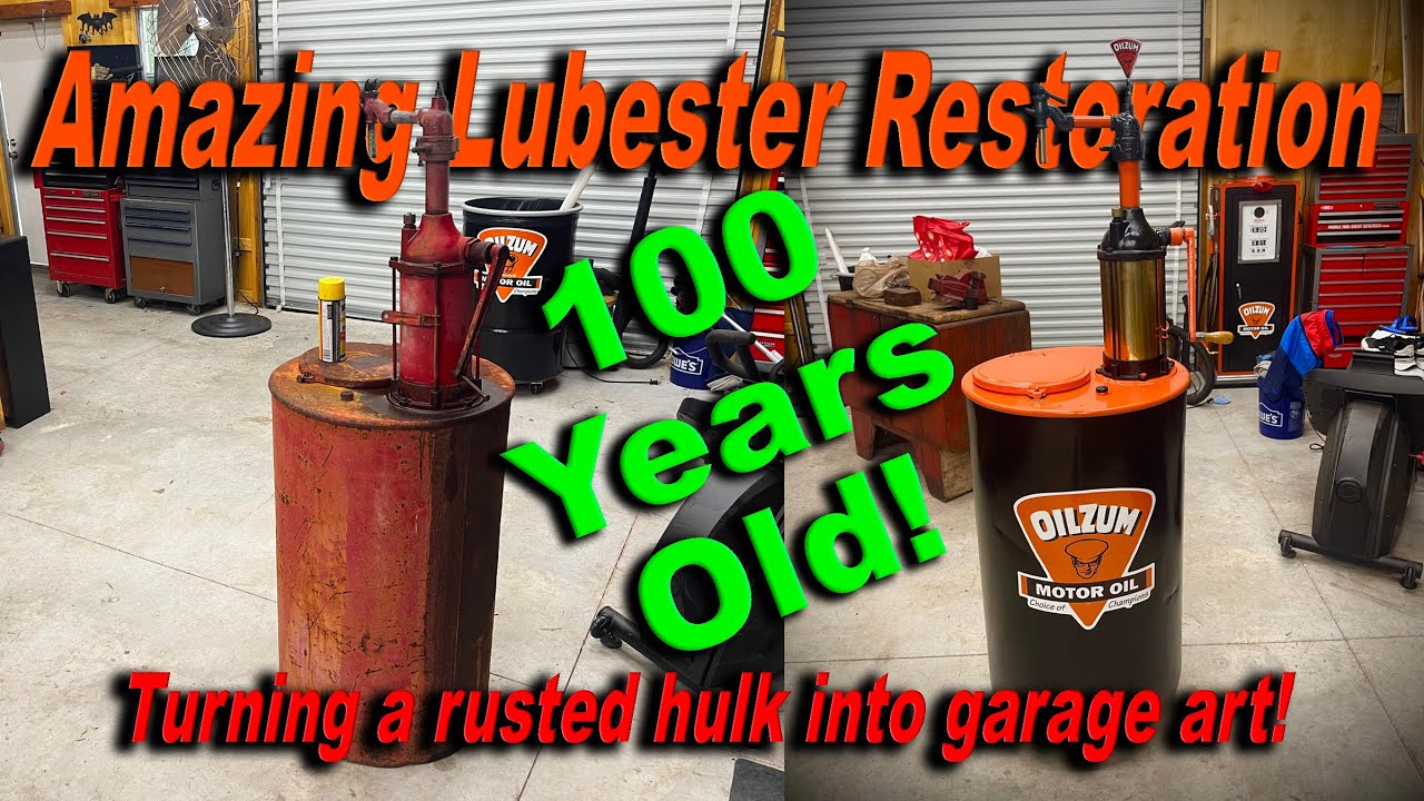Реставрация винтажного автомобиля Cool Lubester!