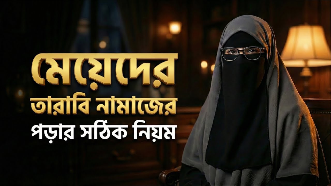 মেয়েদের তারাবি নামাজের সঠিক নিয়ম | একা পড়বেন নাকি জামাতে? | Taraweeh Namaz for Ladies