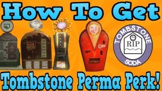 Black Ops 2 Buried Tombstone Perma Perk Tutorial! (Keep Your Perks When You Go Down!)