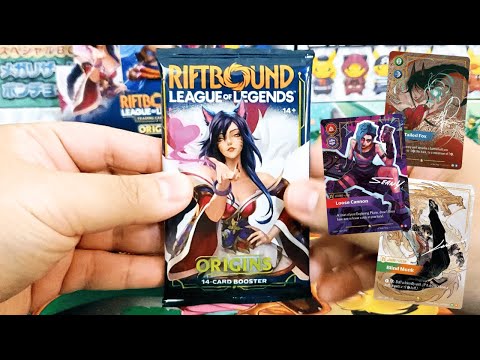 Opening New Riftbound League Of Legends Booster Box