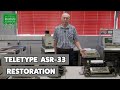 Teletype asr33 restoration