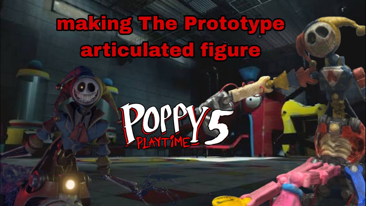 Making the Prototype figure From Poppy playtime chapter 5! - YouTube