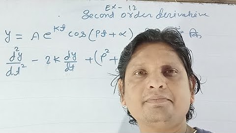 Class12th Differentiation Kc Sinha Math Exercise 12