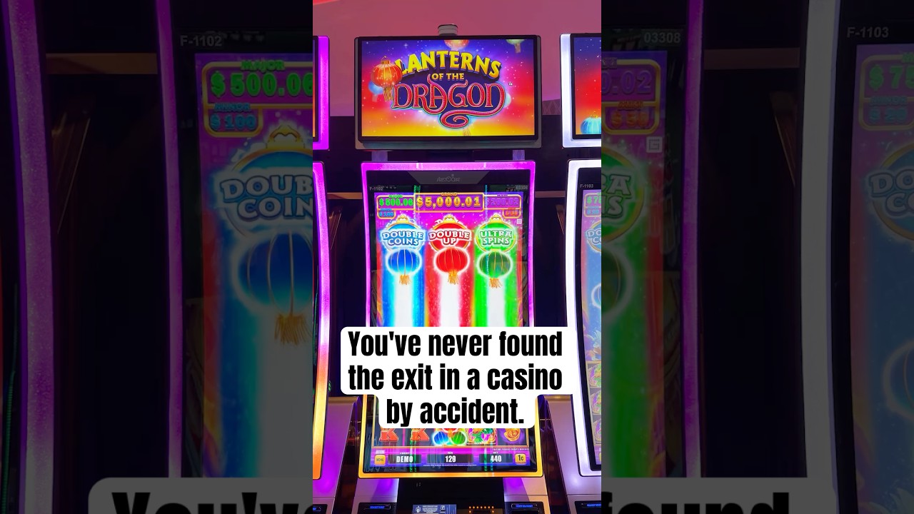 Casinos Are Designed So You Lose Track of Yourself